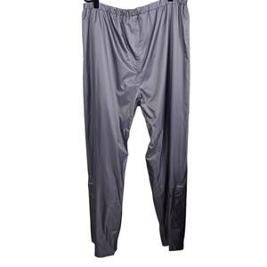 STEARNS Mens X-Large Chrome Dry Wear Mesh Lined Snap Ankle‎ Pants Elastic Waist